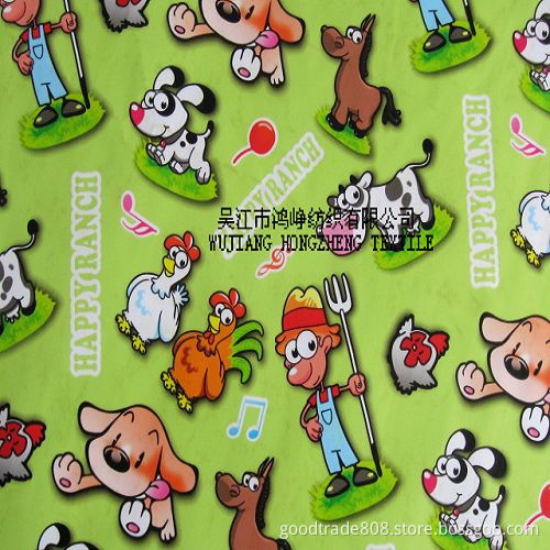 100% Polyester Oil Coated and Printfabric